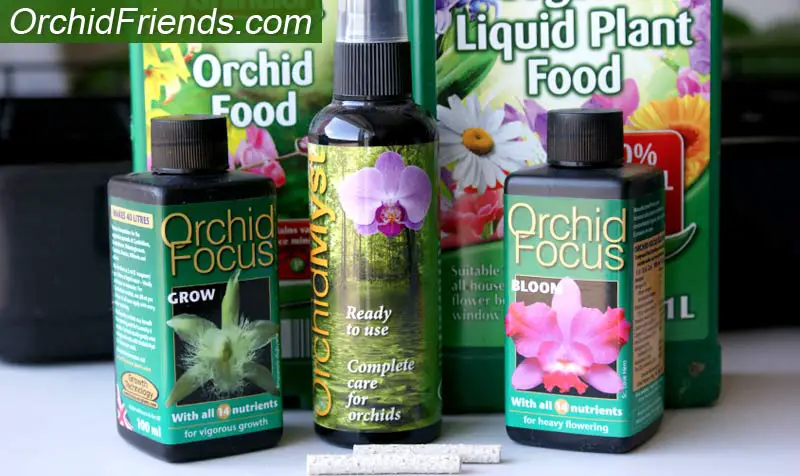 Fertilizer food for orchids