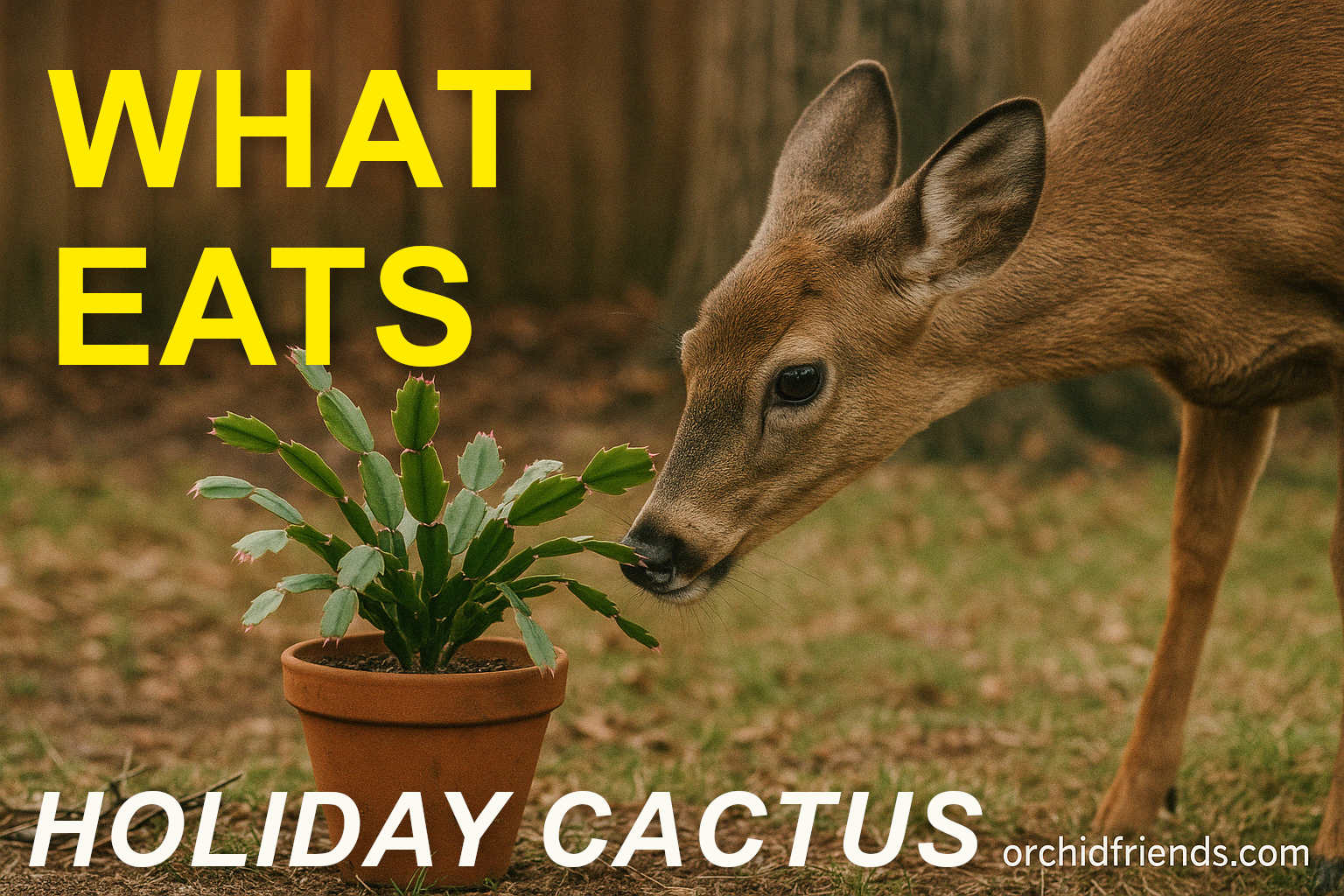 What Eats Christmas Cactus