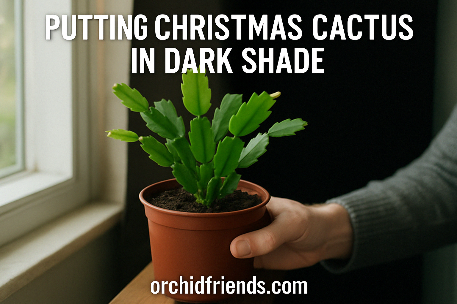 When to Put Christmas Cactus in Dark Shade
